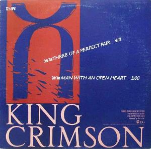 King Crimson Three Of A Perfect Pair album cover