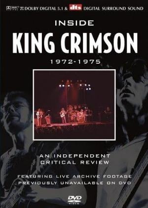 King Crimson - Inside King Crimson 1972-1975 An Independent Critical Review With David Cross CD (album) cover