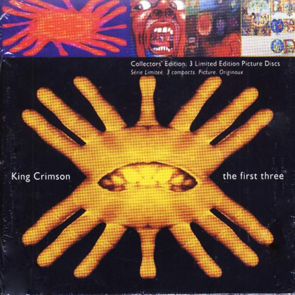 King Crimson The First Three album cover