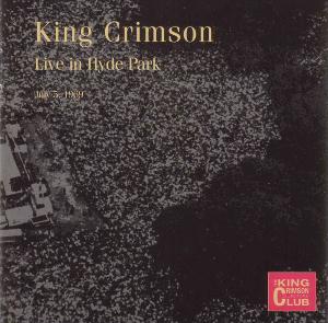 King Crimson Hyde Park, London, 1969  album cover