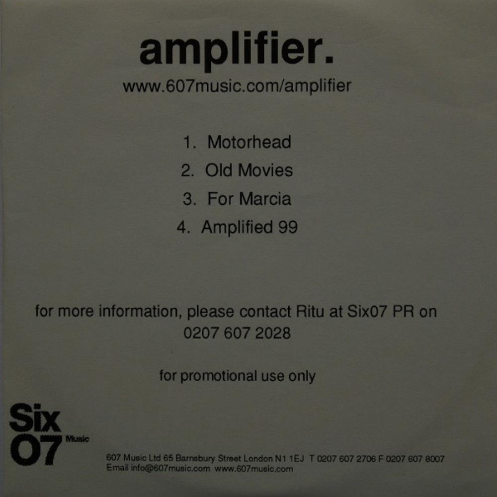 Amplifier - Untitled Demo CD (album) cover