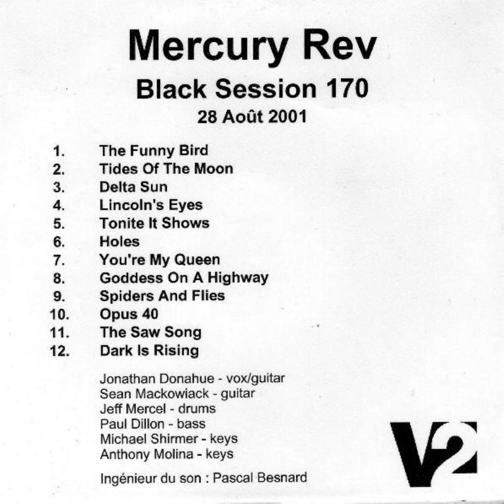 Mercury Rev - Black Session 170 CD (album) cover