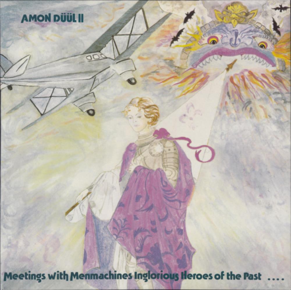 Amon Dl - Meetings With Menmachines Inglorious Heroes Of The Past CD (album) cover