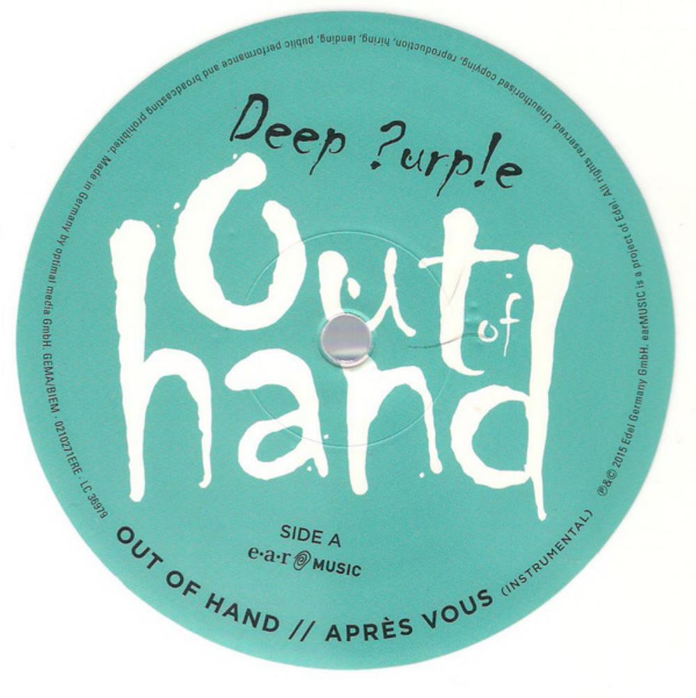 Deep Purple - Out of Hand CD (album) cover