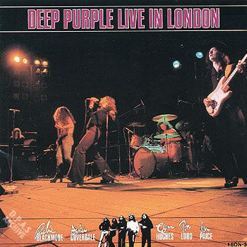 Deep Purple Live in London album cover