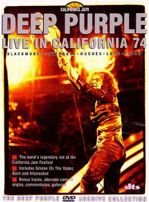 Deep Purple Live in California 74 album cover