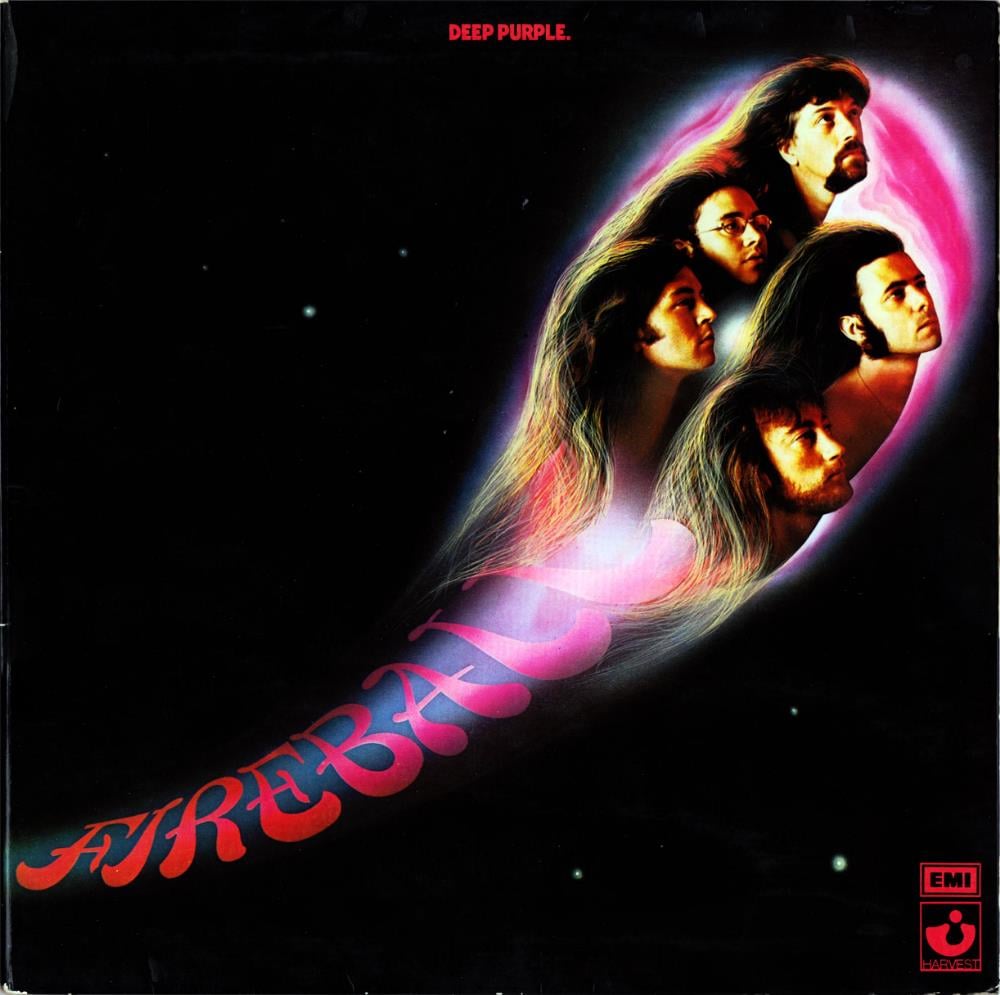 Deep Purple Fireball album cover
