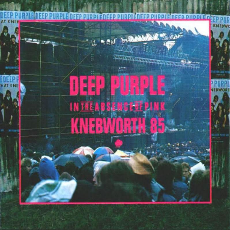Deep Purple In The Absence Of Pink: Knebworth 85 album cover
