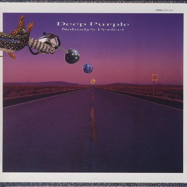 Deep Purple - Nobody's perfect  CD (album) cover