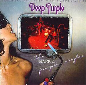 Deep Purple - The Mark 2 Purple Singles  CD (album) cover