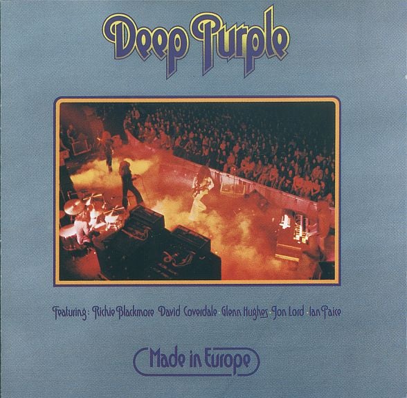 Made In Europe by DEEP PURPLE album cover