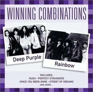 Deep Purple Winning Combinations split CD album cover