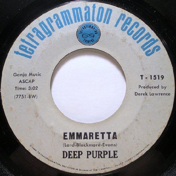 Deep Purple Emmaretta / The Bird Has Flown album cover