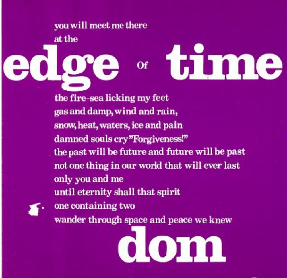 Dom - Edge Of Time CD (album) cover