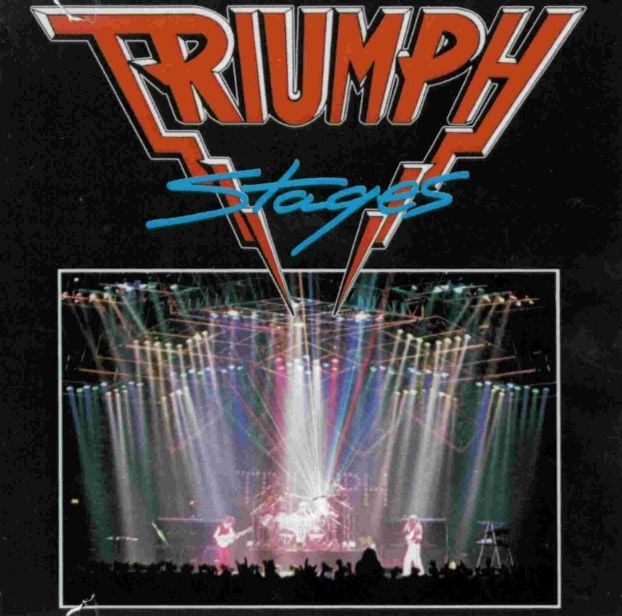 Triumph - Stages CD (album) cover