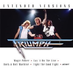 Triumph Extended Versions Live album cover