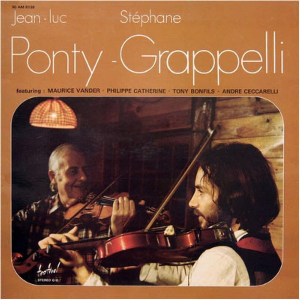 Jean-Luc Ponty - Ponty - Grappelli CD (album) cover
