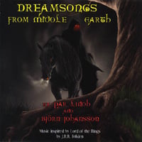 Pr Lindh and Bjrn Johansson - Dreamsongs From Middle Earth CD (album) cover