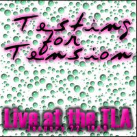 Liquid Tension Experiment - Testing for Tension - Live at the TLA CD (album) cover