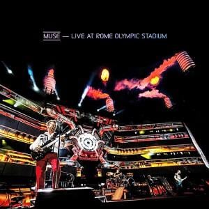 Muse - Live at Rome Olympic Stadium CD (album) cover