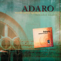 Adaro - Words Never Spoken  CD (album) cover