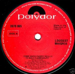 Loudest Whisper Come Back Paddy Reilly To Ballyjamesduff/ Wrong or Right album cover