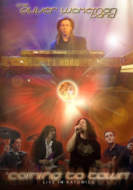Oliver Wakeman - Coming To Town - Live In Katowice (DVD) CD (album) cover