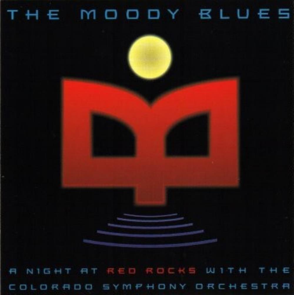 The Moody Blues - A Night at Red Rocks with the Colorado Symphonic Orchestra CD (album) cover