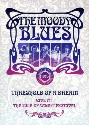 The Moody Blues Threshold of a Dream - Live at the Isle of Wight 1970 album cover