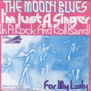 The Moody Blues - I'm Just a Singer (In a Rock and Roll Band) CD (album) cover