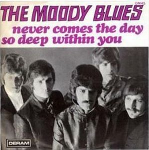 The Moody Blues Never Comes the Day album cover
