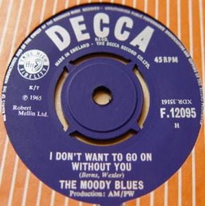 The Moody Blues I Don't Want to Go On Without You album cover