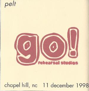 Pelt Go! Rehearsal Studios (Live) album cover