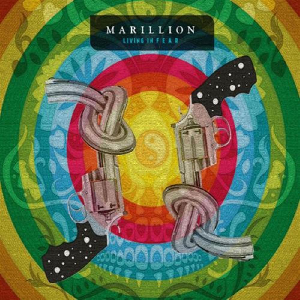 Marillion Living In F E A R album cover