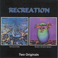 Recreation - Recreation / Music Or Not Music CD (album) cover