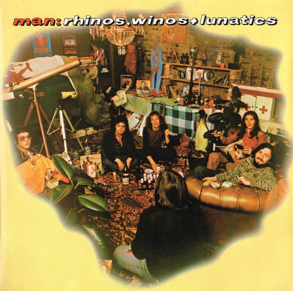 Man - Rhinos, Winos And Lunatics CD (album) cover