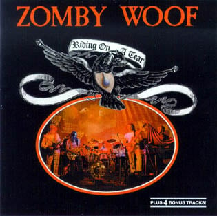 Zomby Woof - Riding on a Tear CD (album) cover