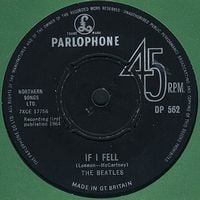 The Beatles - If I Fell CD (album) cover