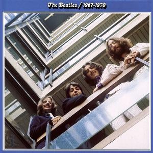 The Beatles 1967-1970 album cover