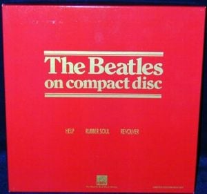 The Beatles - The Beatles On Compact Disc - Help / Rubber Soul / Revolver CD (album) cover