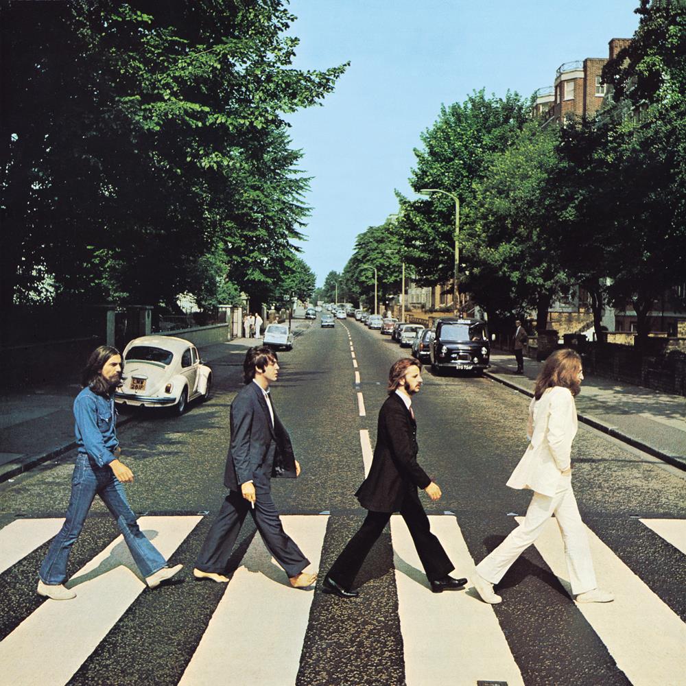 The Beatles Abbey Road album cover