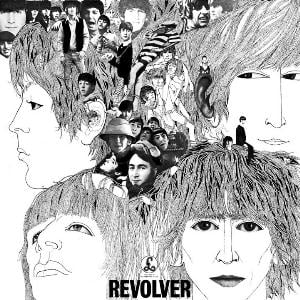 The Beatles Revolver album cover