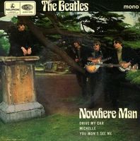The Beatles Nowhere Man album cover