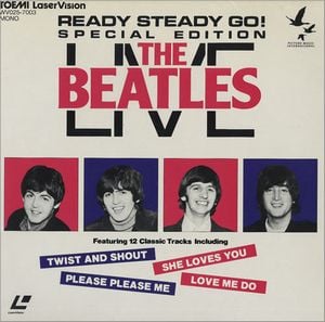 The Beatles Ready Steady Go! The Beatles Live album cover