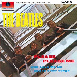 The Beatles Please Please Me album cover