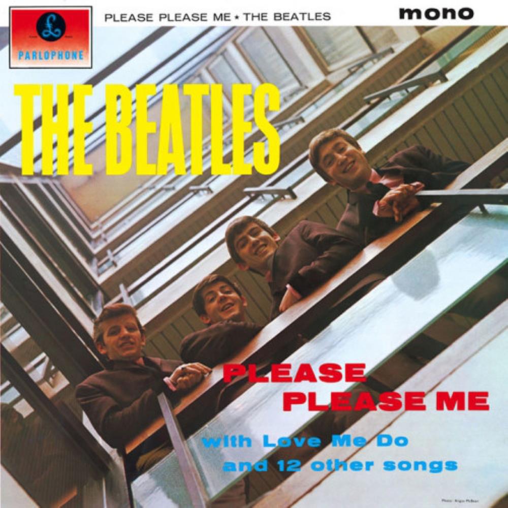 The Beatles Please Please Me album cover