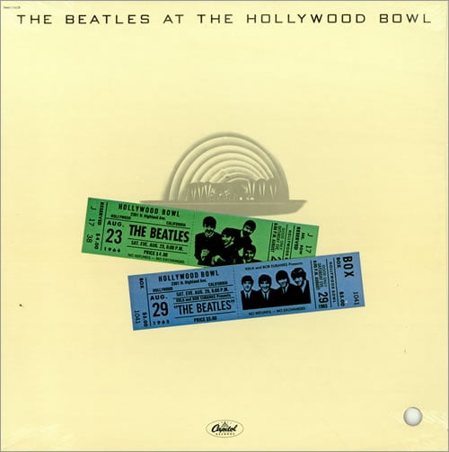 The Beatles - The Beatles at the Hollywood Bowl CD (album) cover