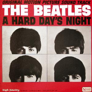 The Beatles A Hard Day's Night (US version) album cover
