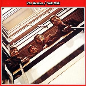 The Beatles - 1962-1966 CD (album) cover