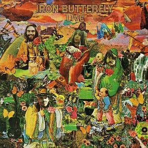 Iron Butterfly Live album cover
